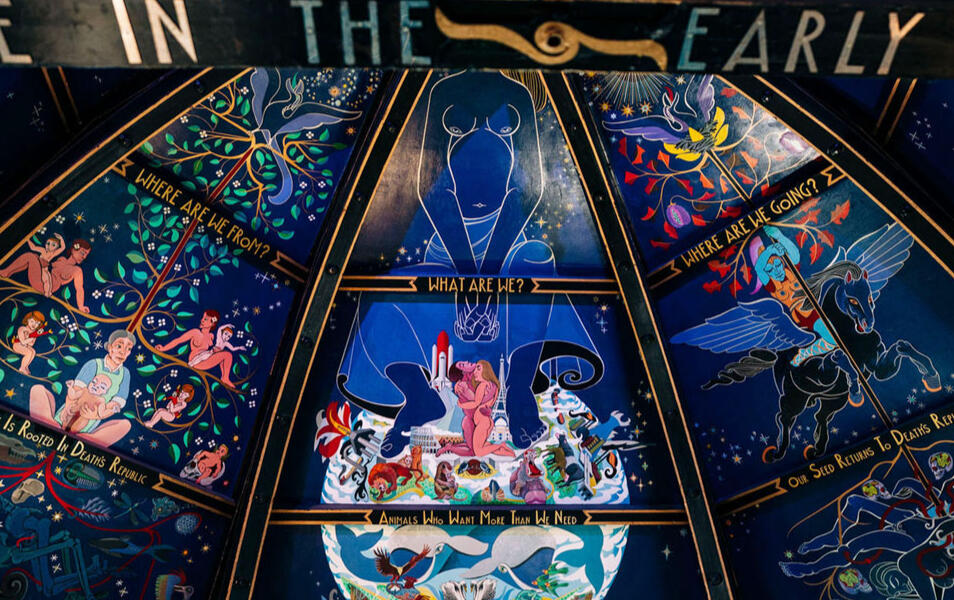 Alasdair Gray Mural
